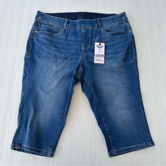 Jag high rise skinny capri jeans sizes 14w(2) ,16w(2), 18w,20w,22w,and 24w(2) - Picture 1 of 4